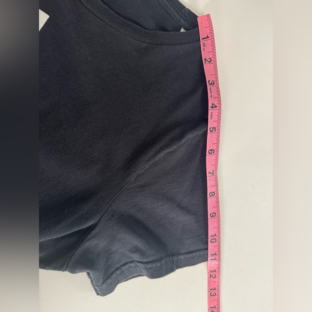 Adidas Women’s Amplifier Tee Black Logo Graphic T-Shirt Size L | Athletic Casual - Picture 4 of 7